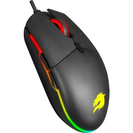 USB RGB Led Aydınlatmalı 3200dpi Gaming Optic Siyah Mouse