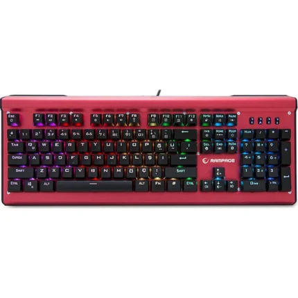 USB RGB Aydınlatmalı Q Mekanik Oyuncu Klavye